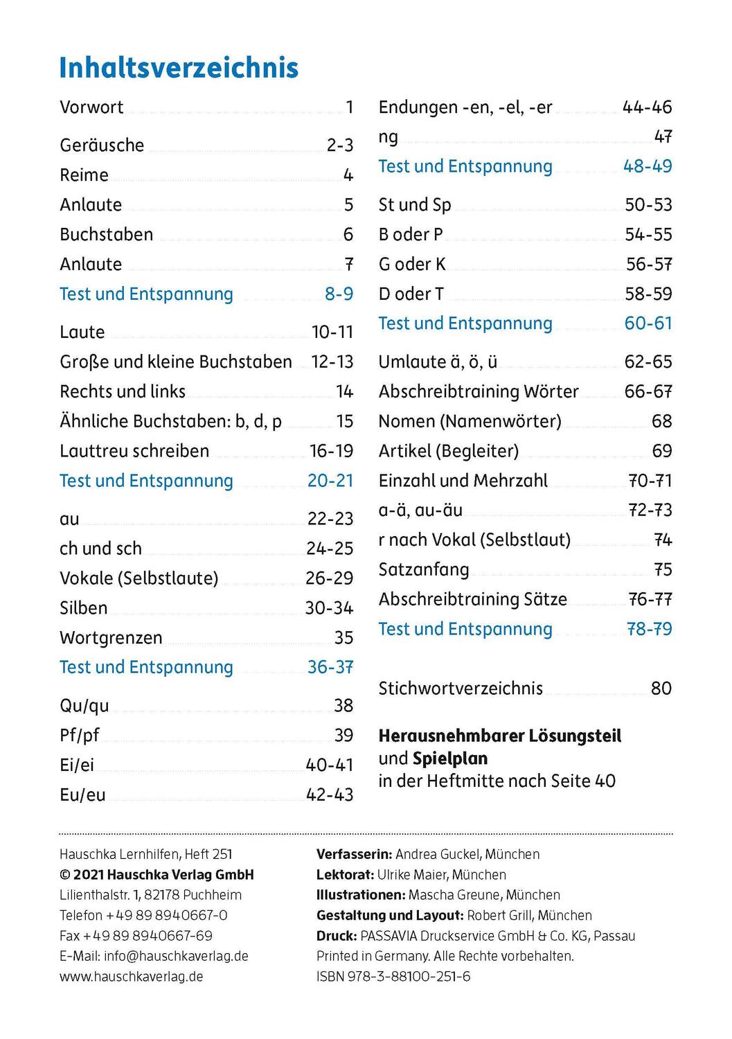 Bild: 9783881002516 | Rechtschreiben 1. Klasse | Andrea Guckel | Broschüre | Deutsch | 2013