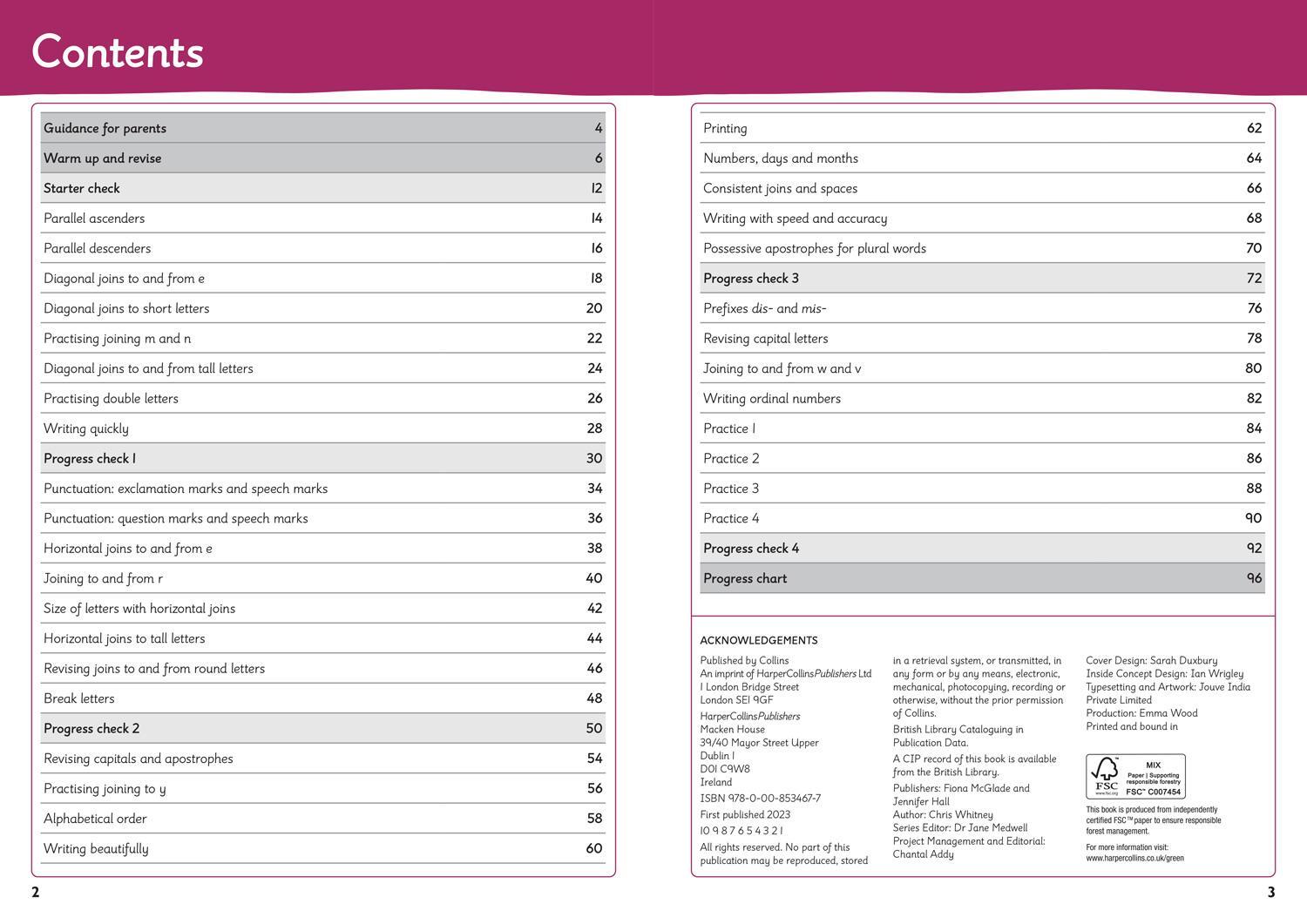 Bild: 9780008534677 | Year 4 Handwriting Targeted Practice Workbook | Ideal for Use at Home