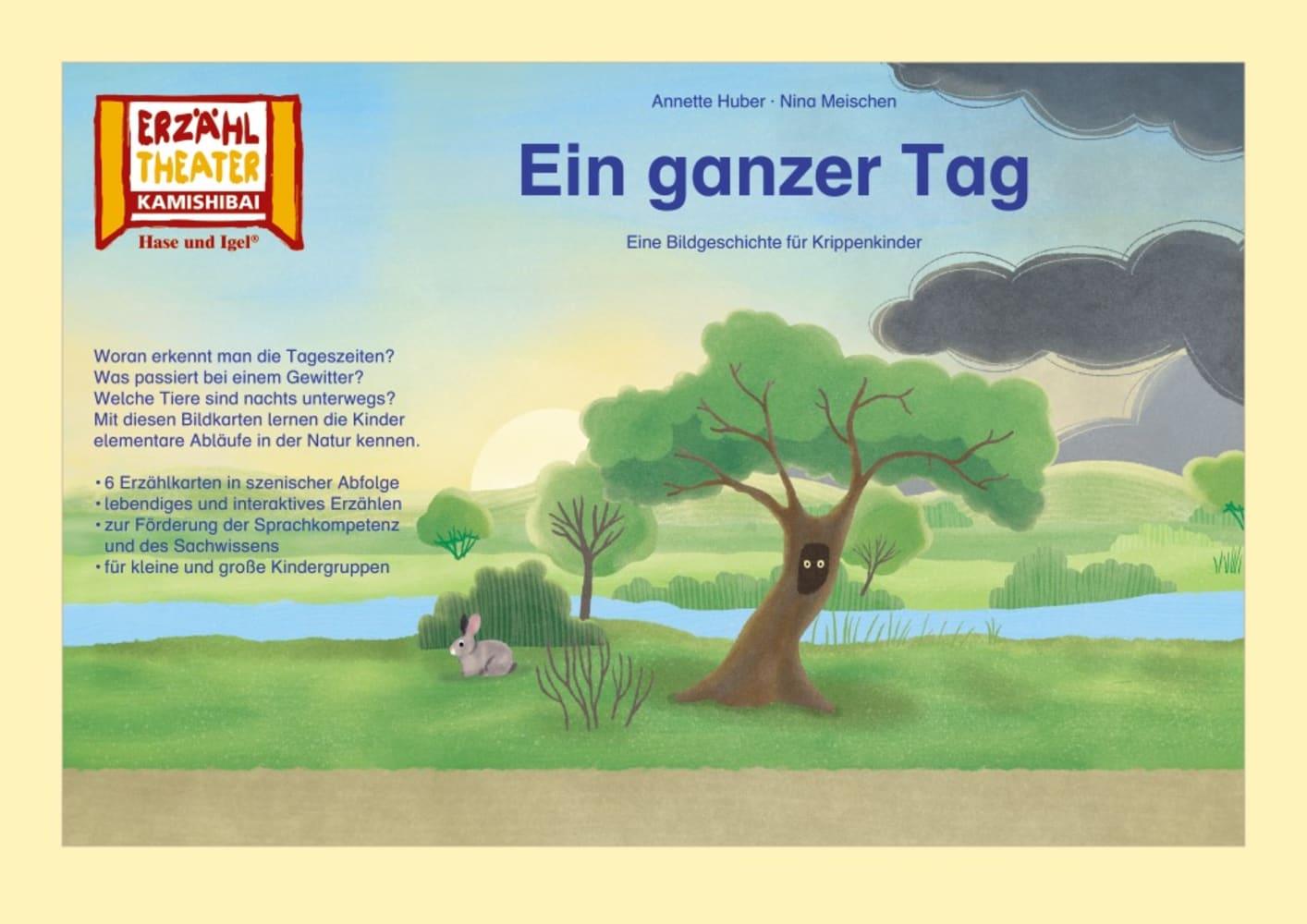 Cover: 4260505831363 | Ein ganzer Tag / Kamishibai Bildkarten | Annette Huber (u. a.) | 6 S.