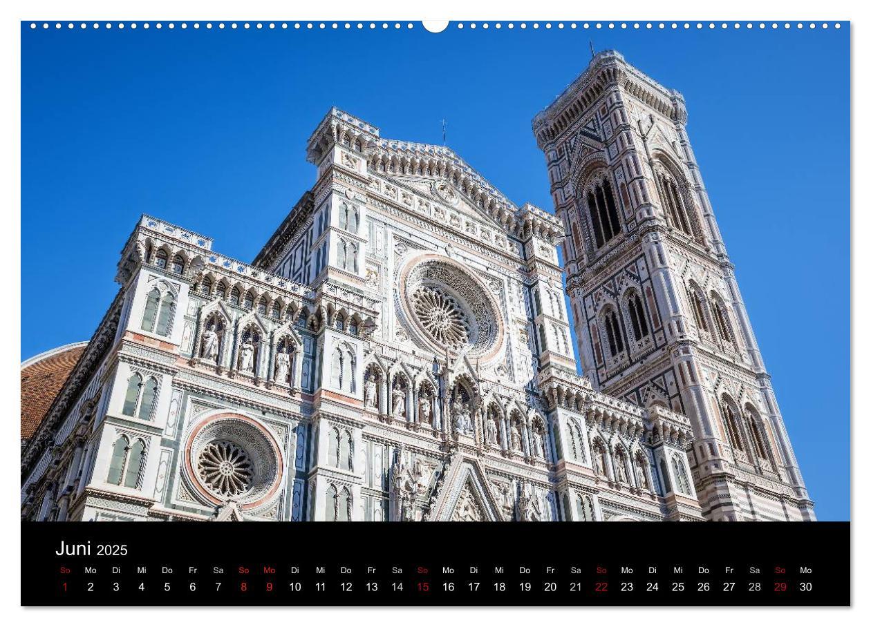 Bild: 9783435721528 | Florenz (Wandkalender 2025 DIN A2 quer), CALVENDO Monatskalender