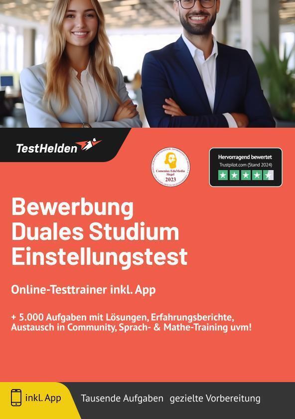 Cover: 9783985406142 | Bewerbung duales Studium Einstellungstest: Online-Testtrainer inkl....