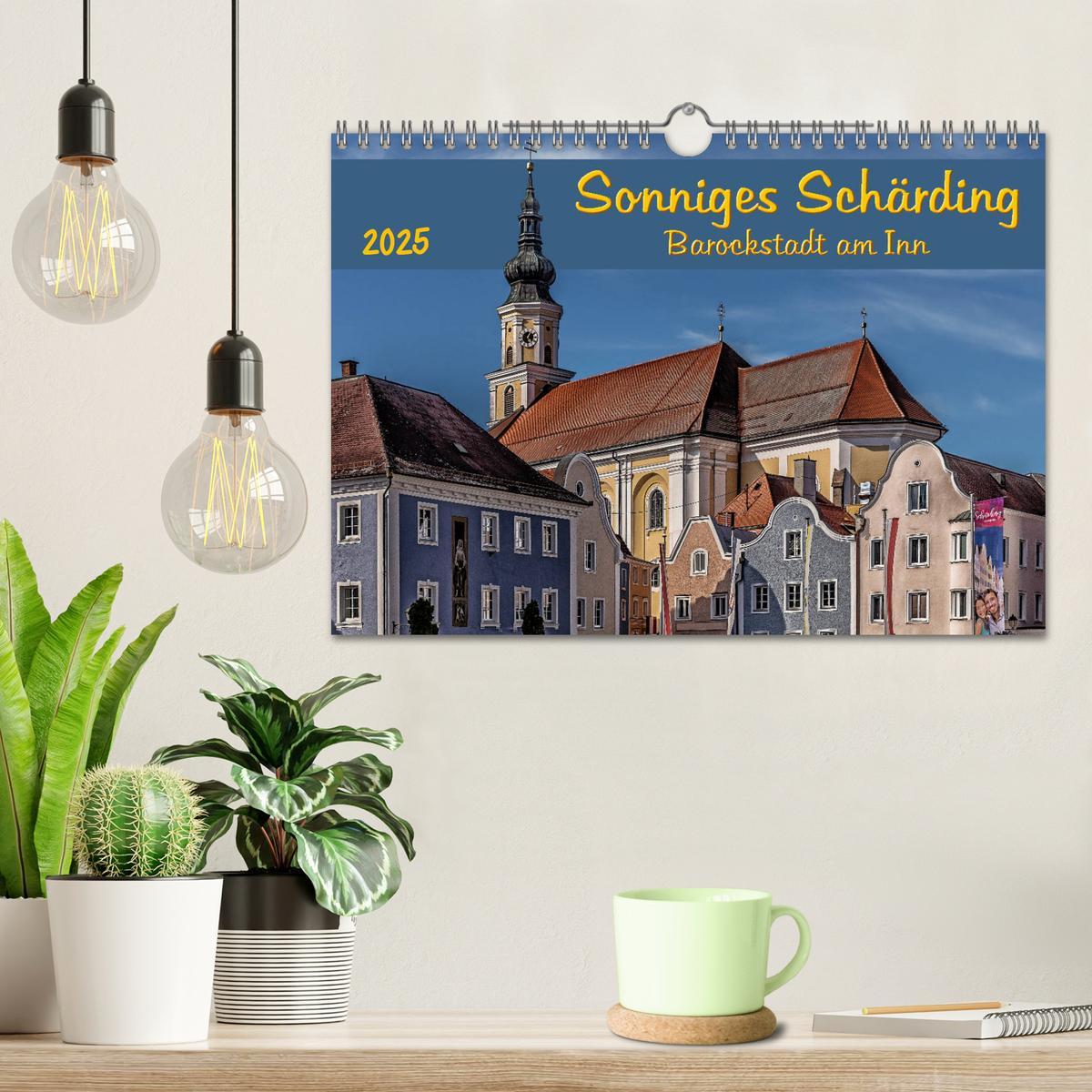 Bild: 9783435258062 | Sonniges Schärding, Barockstadt am Inn (Wandkalender 2025 DIN A4...