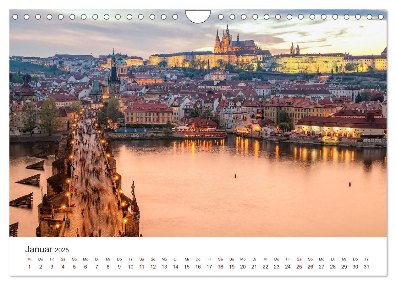 Bild: 9783435006816 | Prag - Die wunderschöne Hauptstadt von Tschechien. (Wandkalender...