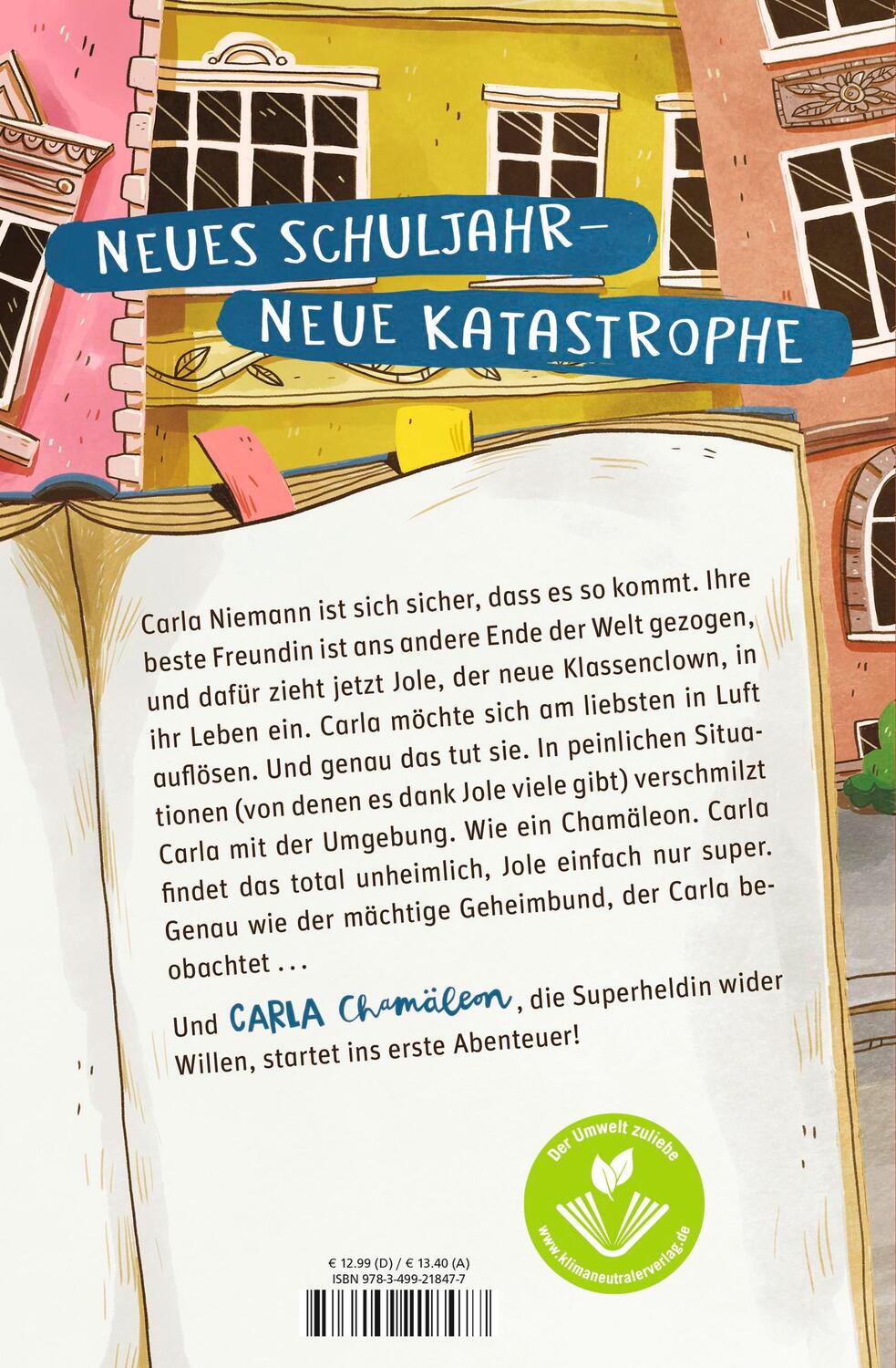 Rückseite: 9783757101183 | Carla Chamäleon: Oh Schreck, ich bin weg! | Franziska Gehm | Buch