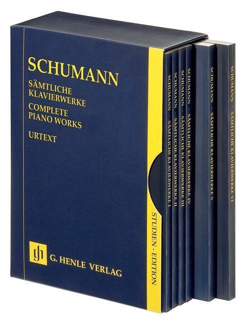 Cover: 9790201899329 | Schumann, R: Sämtliche Klavierwerke 1-6 | Robert Schumann | Buch