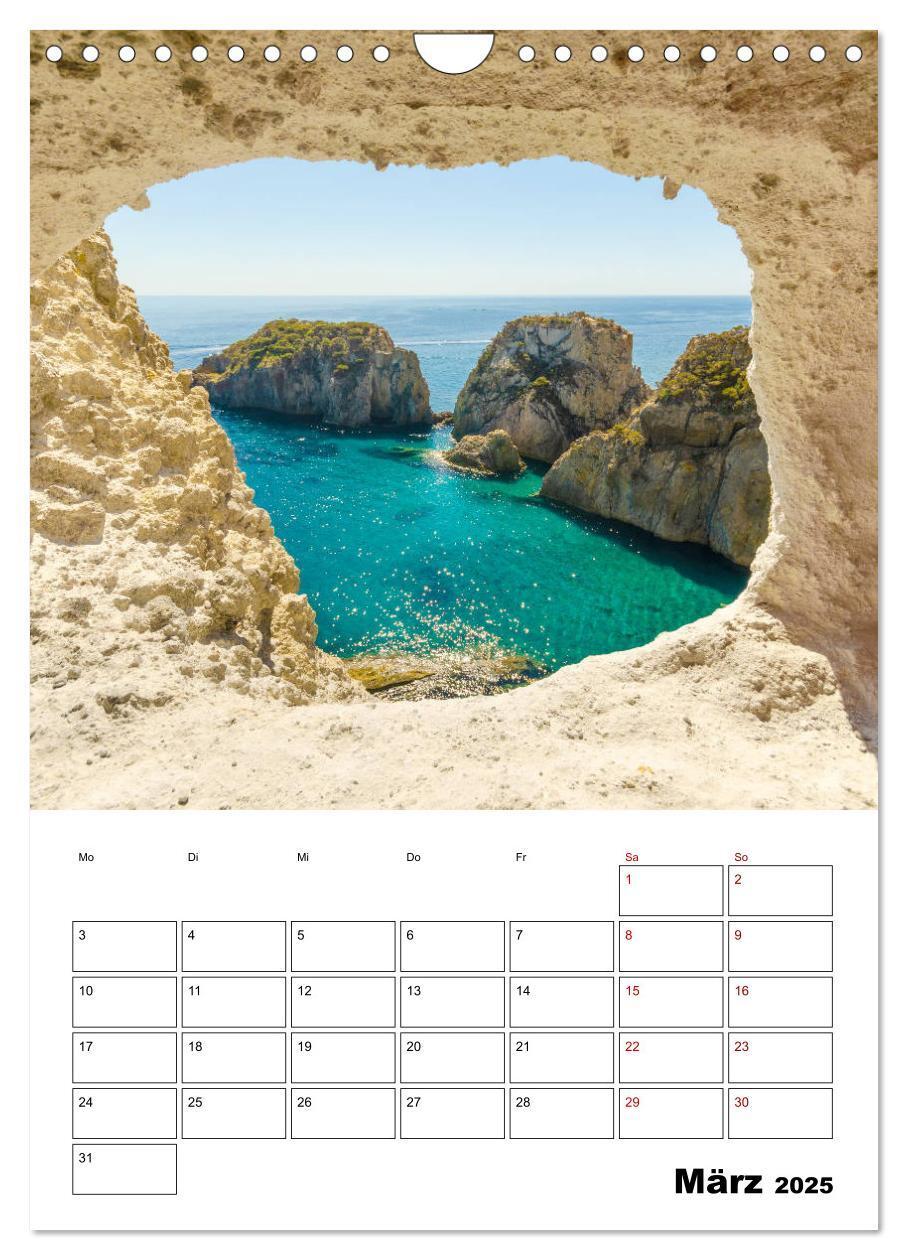 Bild: 9783435940509 | Insel Ponza - Italien (Wandkalender 2025 DIN A4 hoch), CALVENDO...