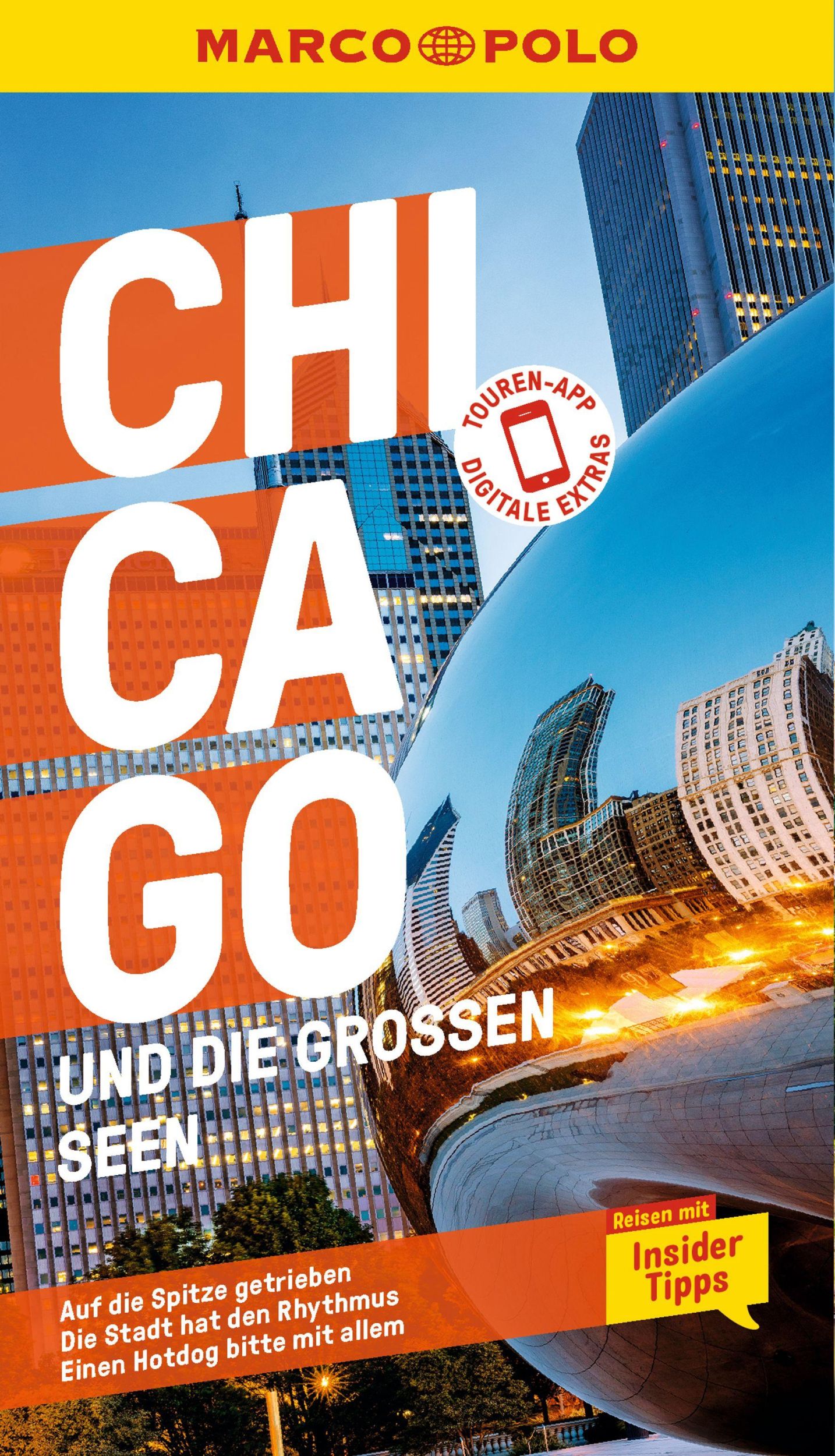 Cover: 9783829749282 | MARCO POLO Reiseführer Chicago und die großen Seen | Jeier (u. a.)