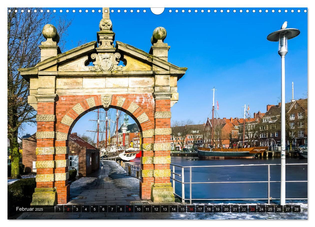 Bild: 9783435490448 | EMDEN Seehafenstadt mit Flair (Wandkalender 2025 DIN A3 quer),...