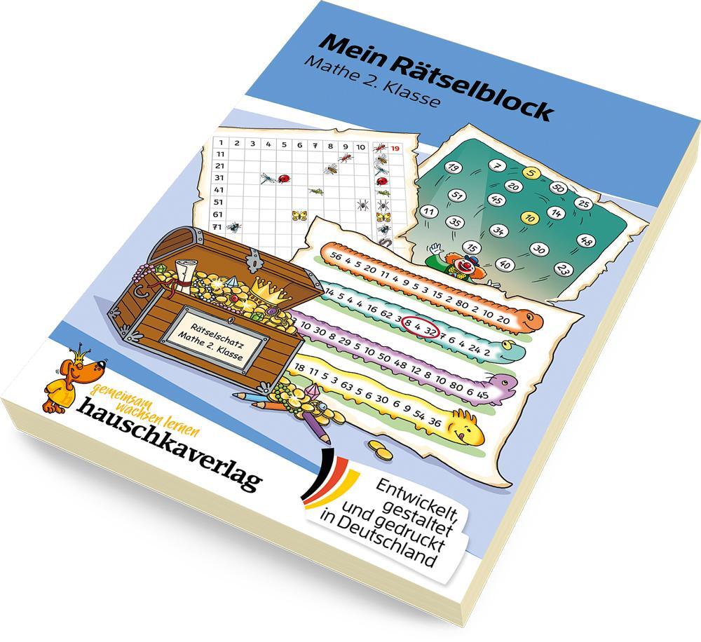 Bild: 9783881006927 | Mein Rätselblock Mathe 2. Klasse | Christiane Wittenburg | Taschenbuch