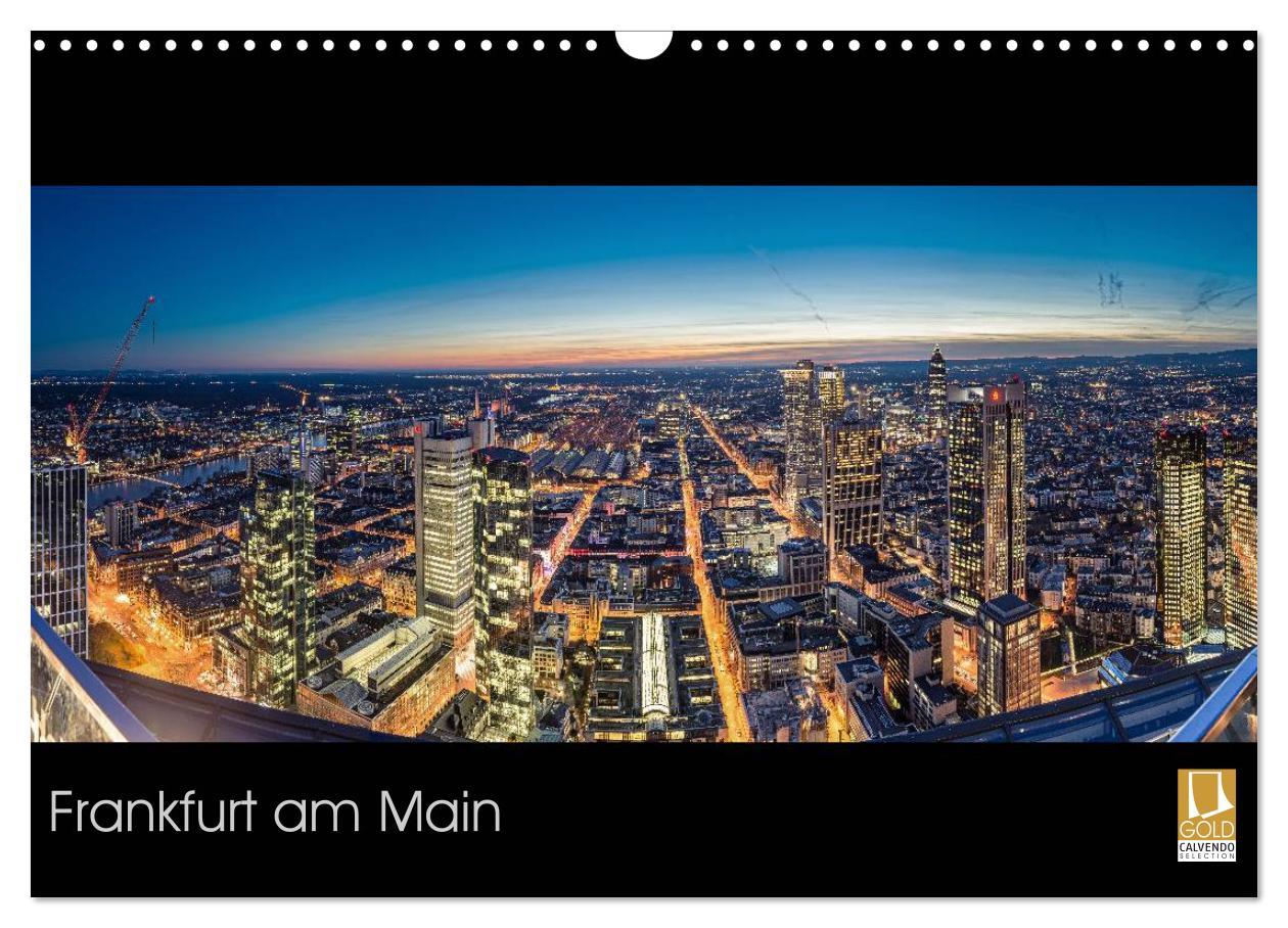 Cover: 9783435665839 | Frankfurt am Main (Wandkalender 2025 DIN A3 quer), CALVENDO...