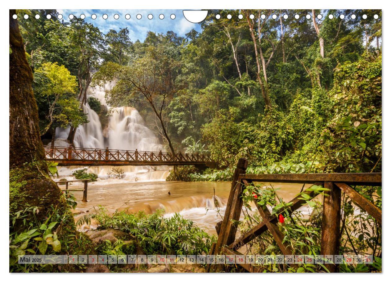 Bild: 9783435337163 | Laos - An den Ufern des Mekong (Wandkalender 2025 DIN A4 quer),...