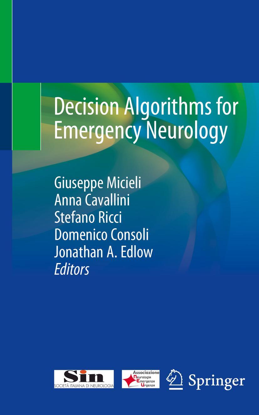 Cover: 9783030512781 | Decision Algorithms for Emergency Neurology | Giuseppe Micieli (u. a.)