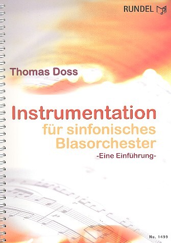 Cover: 9783980899109 | Instrumentation für sinfonisches Blasorchester Eine Einführung | Doss