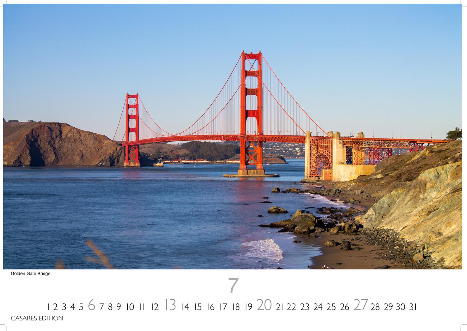 Bild: 9781835242742 | San Francisco 2025 L 35x50cm | Kalender | 14 S. | Deutsch | 2025