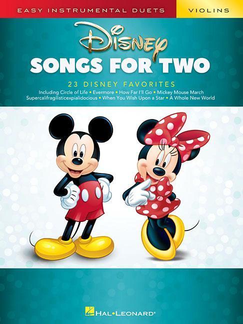 Cover: 9781540037138 | Disney Songs for Two Violins | Easy Instrumental Duets | Corporation