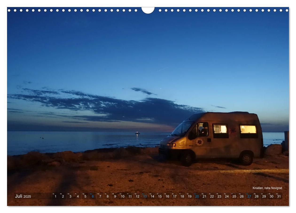 Bild: 9783435240654 | Vanlife - Leben, fahren, frei sein mit dem Wohnmobil (Wandkalender...