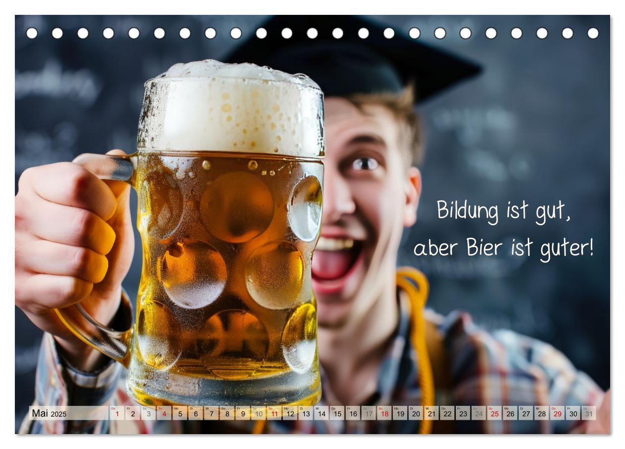 Bild: 9783383784064 | Ich brauch mehr Vitamin Bier (Tischkalender 2025 DIN A5 quer),...