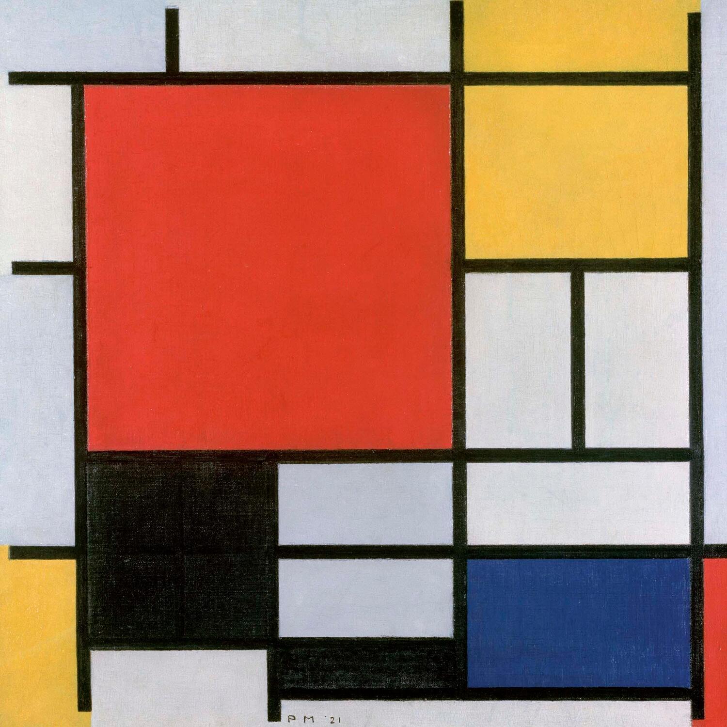 Bild: 9783959294386 | Piet Mondrian 2025 | Kalender 2025 | Kalender | Tushita Fine Arts