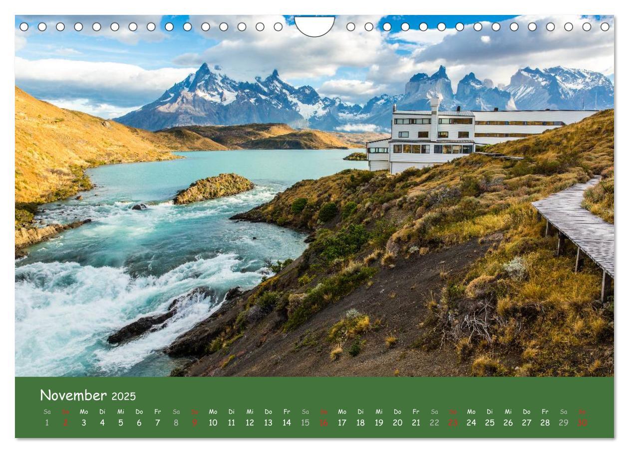 Bild: 9783435595235 | Patagonien 2025 - Traumziel in den Anden (Wandkalender 2025 DIN A4...