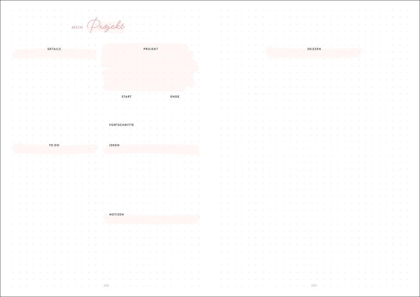 Bild: 9783756408146 | Abstract Bullet Journal A5 2025 | Heye | Kalender | 224 S. | Deutsch