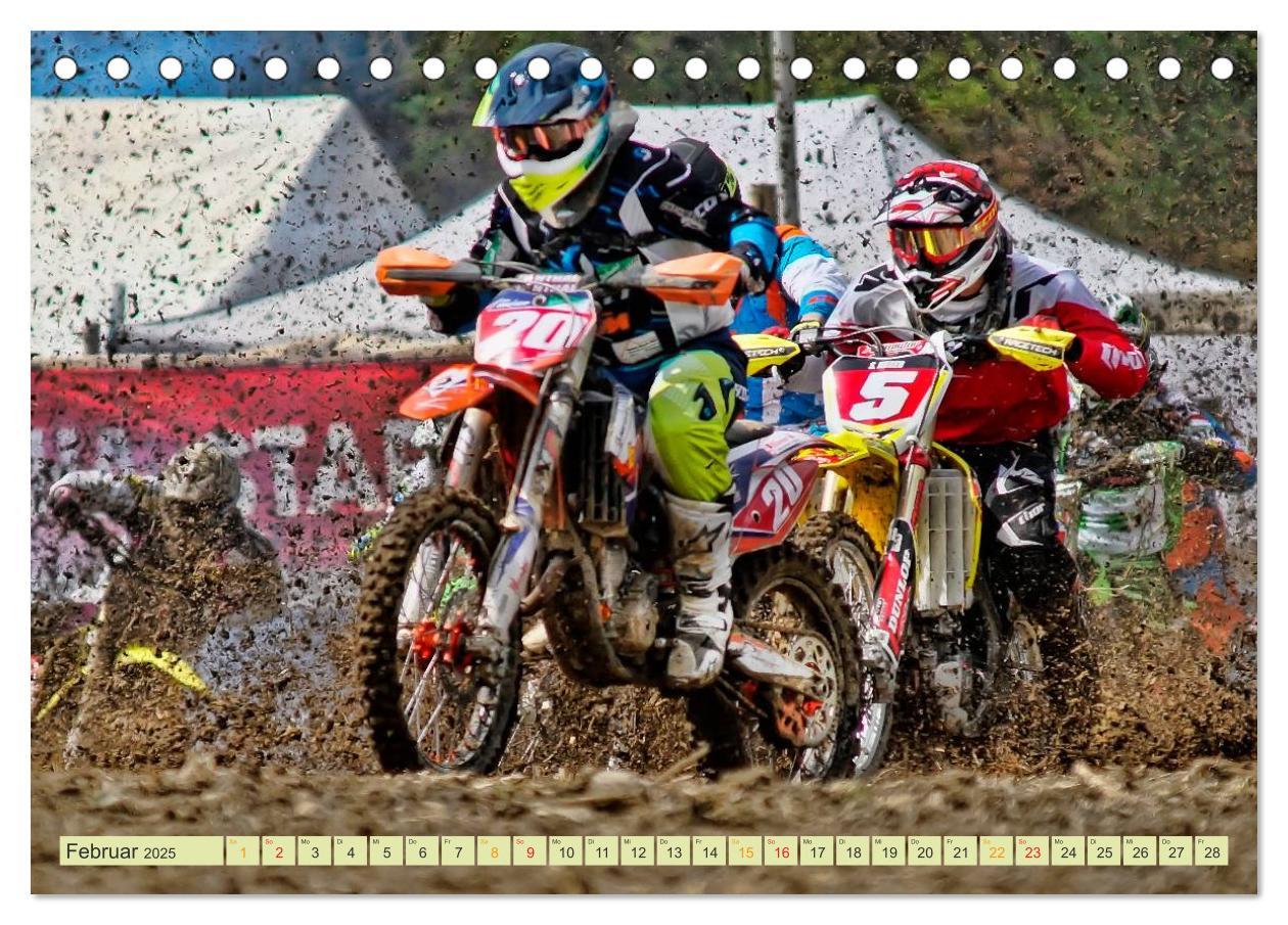 Bild: 9783435470969 | Motocross - so cool (Tischkalender 2025 DIN A5 quer), CALVENDO...