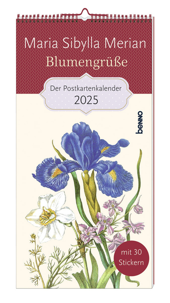 Cover: 9783746264592 | Maria Sibylla Merian - Blumengrüße 2025 | Kalender | Spiralbindung