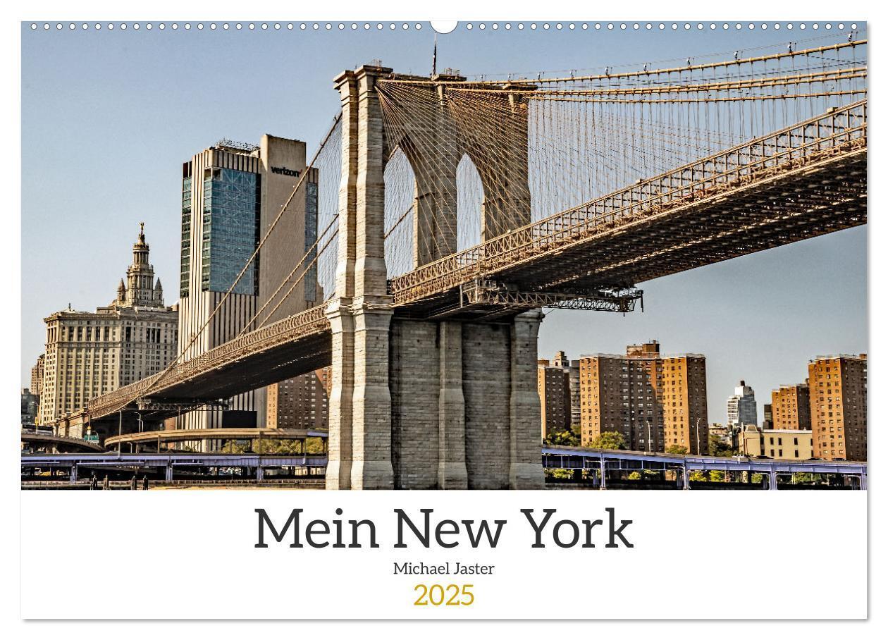 Cover: 9783383938160 | Mein New York Michael Jaster (Wandkalender 2025 DIN A2 quer),...