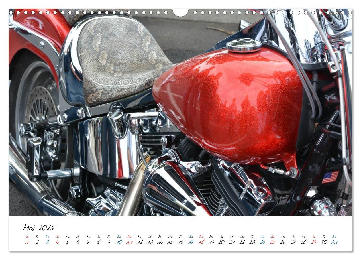 Bild: 9783435502004 | Harley Davidson - Details einer Legende (Wandkalender 2025 DIN A3...