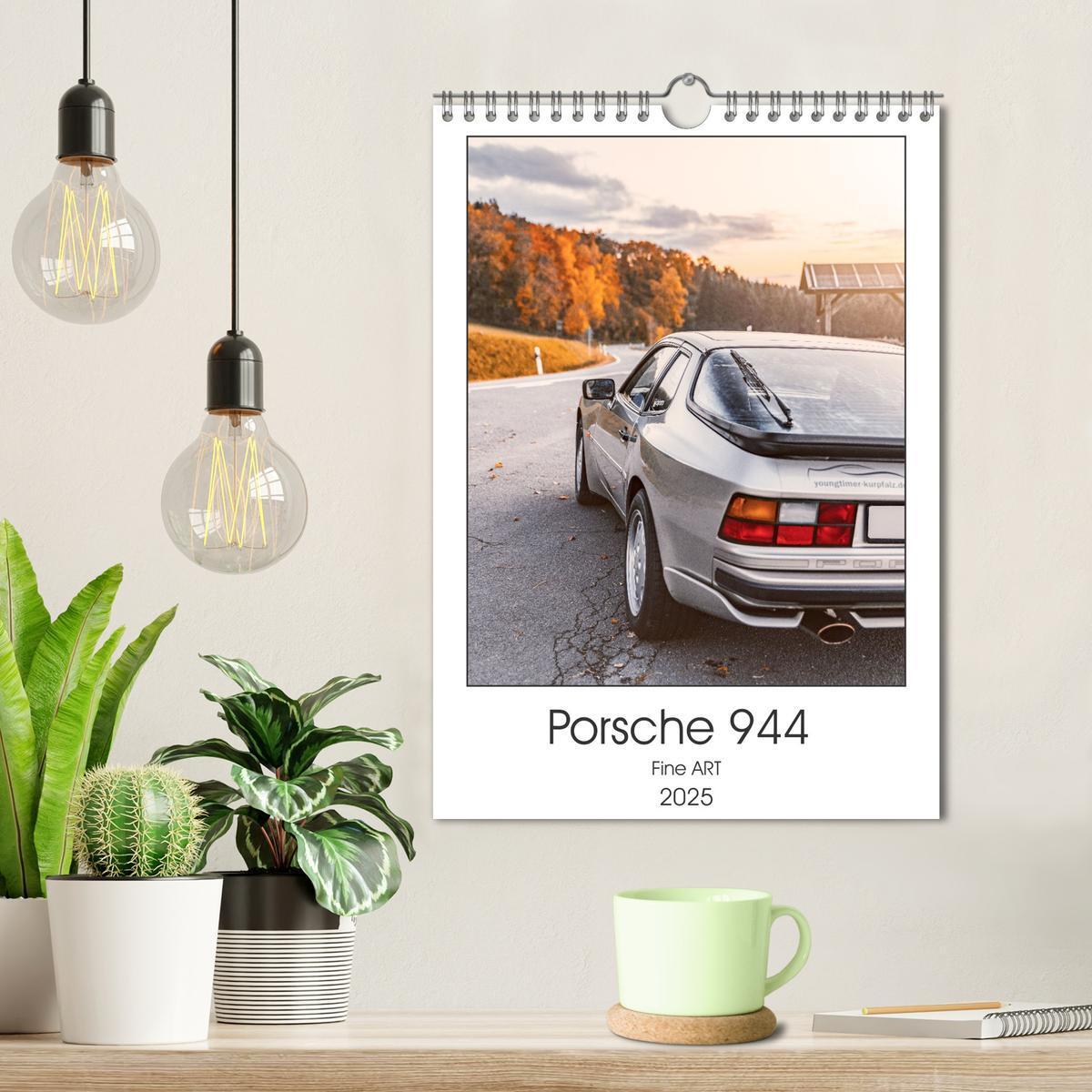 Bild: 9783435922321 | Porsche 944 - Fine Art (Wandkalender 2025 DIN A4 hoch), CALVENDO...