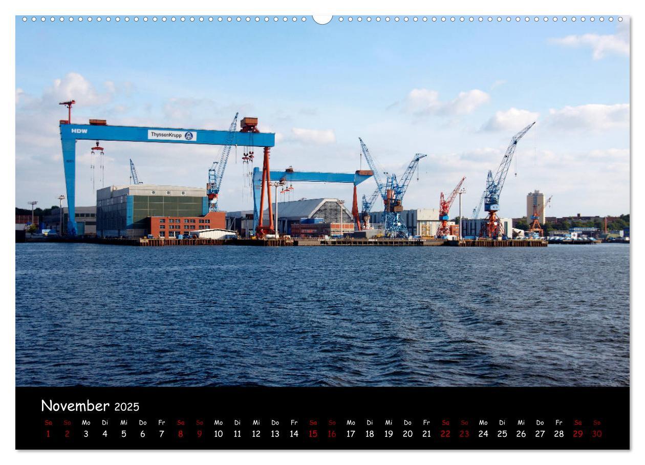 Bild: 9783435283347 | Kiel - Stadt an der Förde (Wandkalender 2025 DIN A2 quer), CALVENDO...