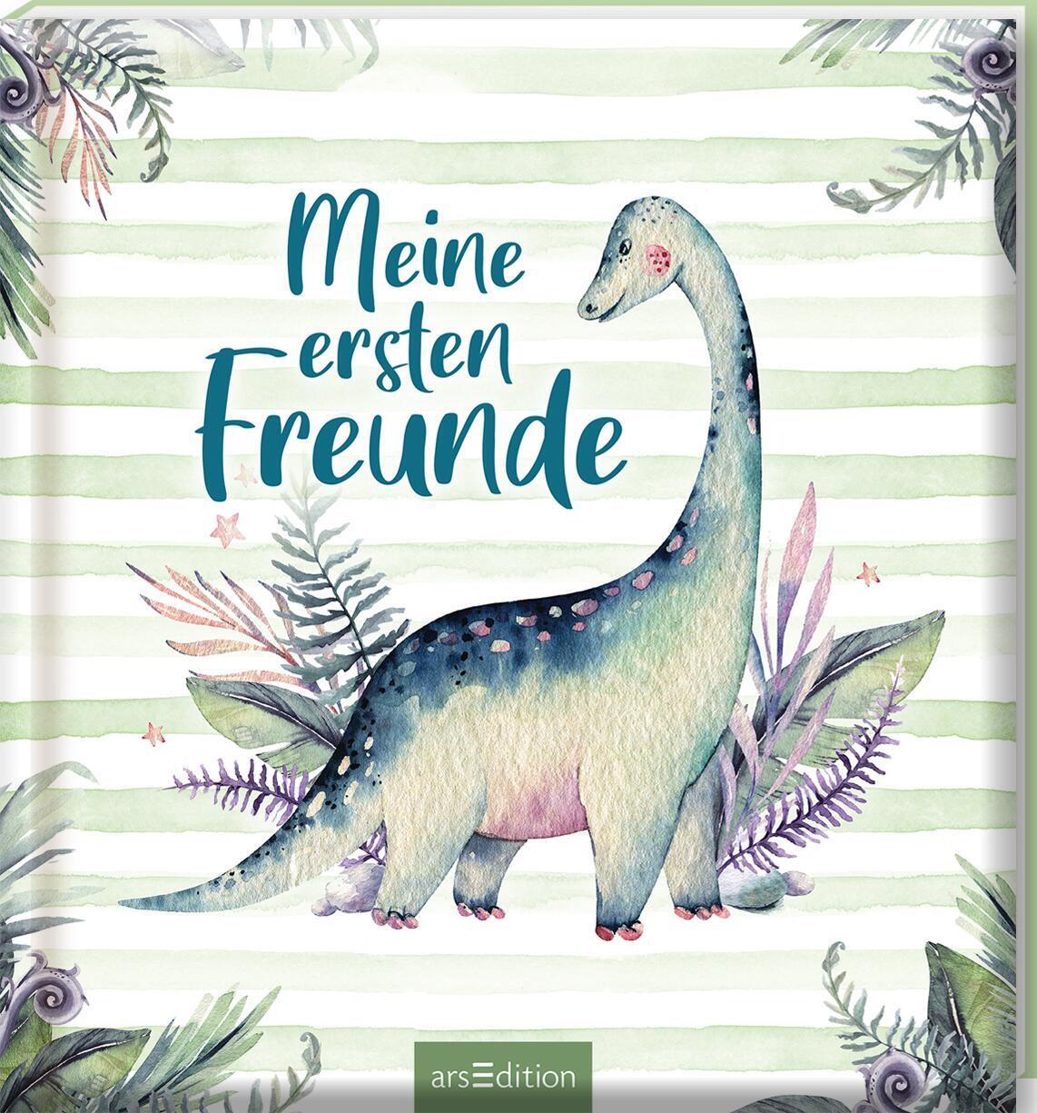 Cover: 4014489129356 | Meine ersten Freunde - Dinos (Aquarell-Optik) | Buch | 64 S. | Deutsch