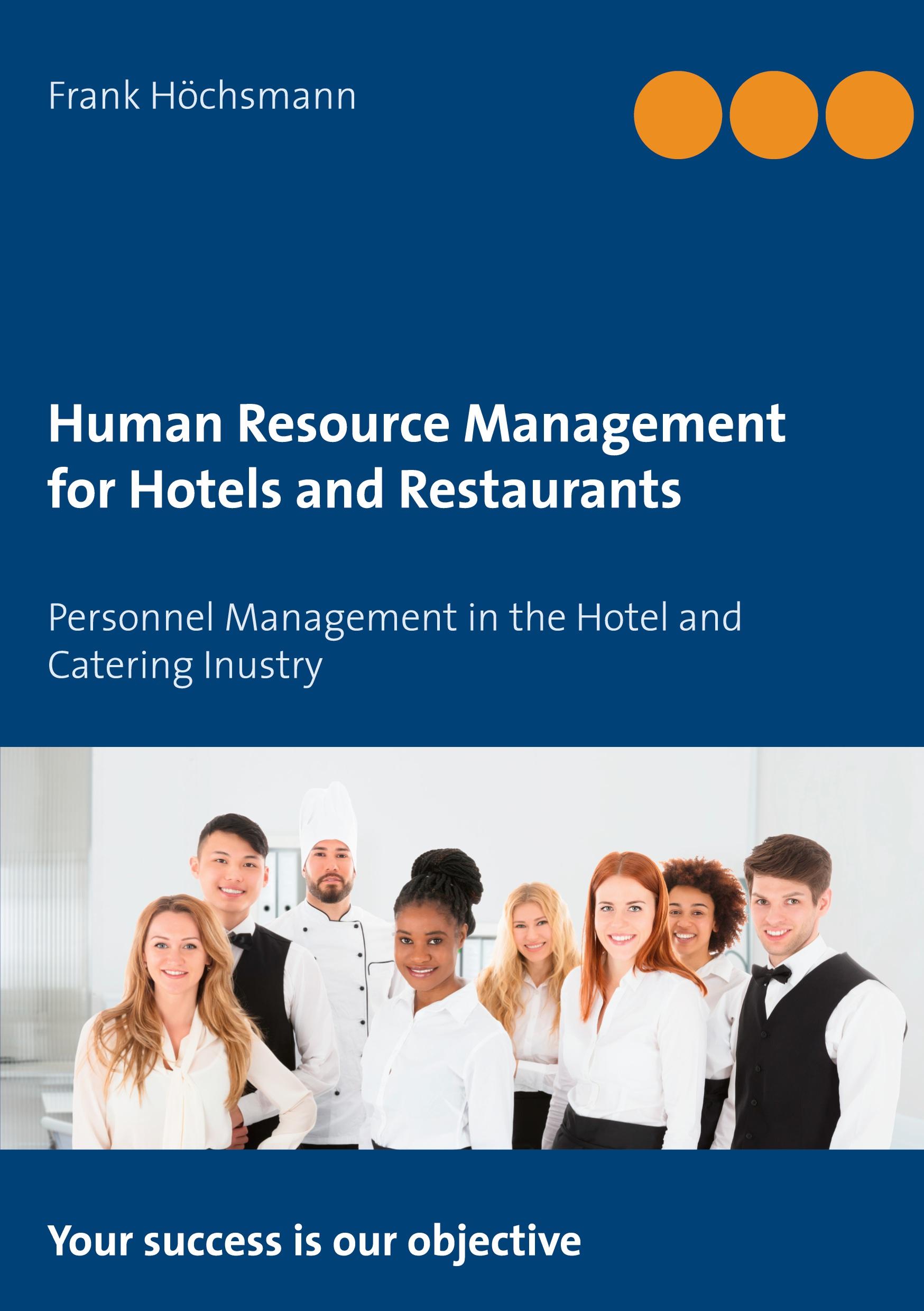 Cover: 9783754314333 | Human Resource Management for Hotels and Restaurants | Frank Höchsmann