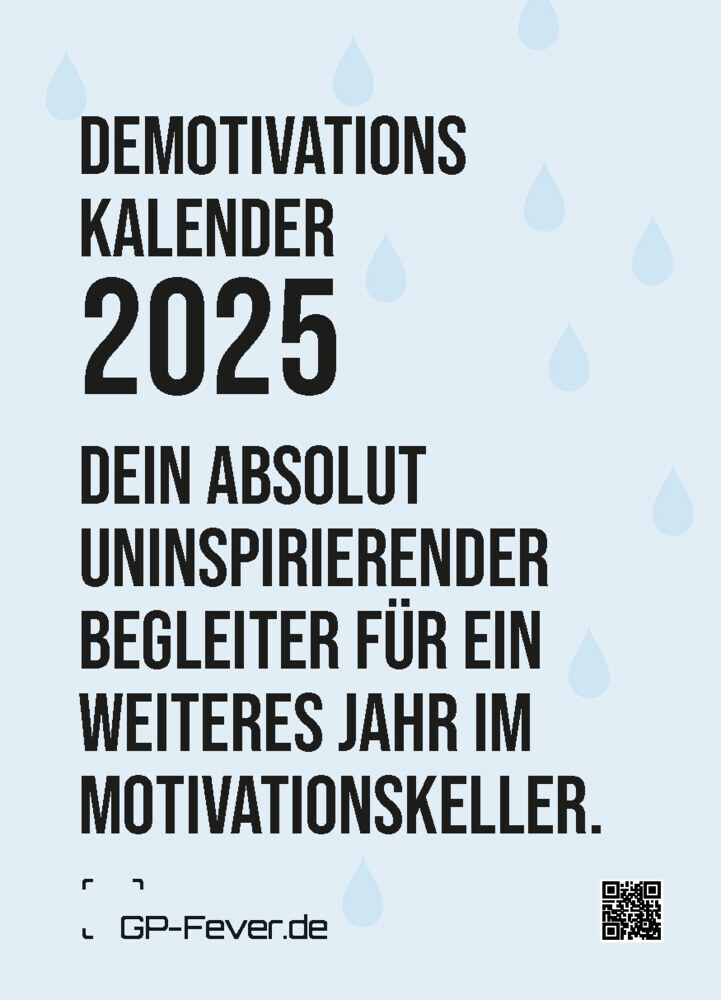 Cover: 9783986735296 | DEMOTIVATION 2025 - dein demotivierender Begleiter - Wochenkalender...