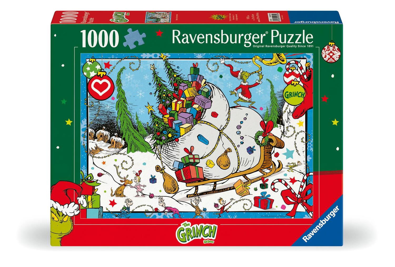 Cover: 4005555013518 | The Grinch 1000 Teile Puzzle | Stück | 12001351 | Deutsch | 2024