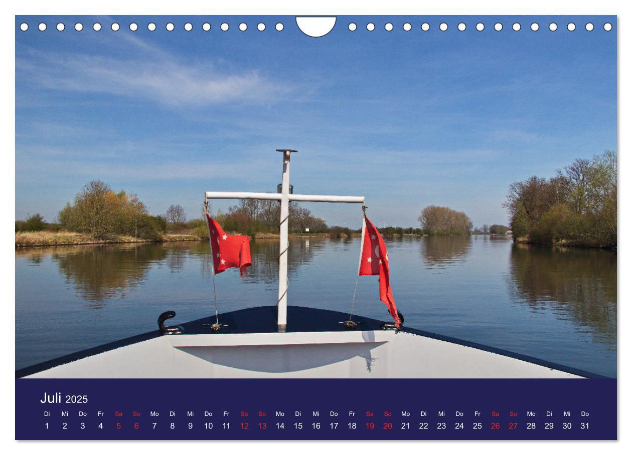 Bild: 9783457160183 | Weser-Impressionen (Wandkalender 2025 DIN A4 quer), CALVENDO...