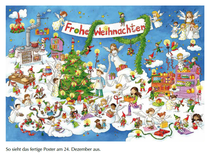 Bild: 9783780609502 | Oskar und Leni retten das Weihnachtsfest | Mauder | Kalender | 52 S.