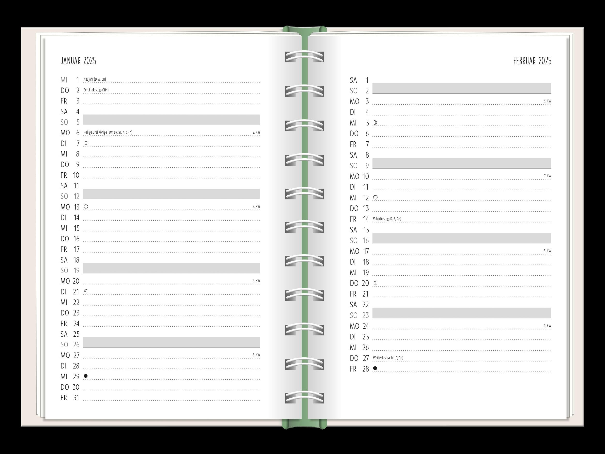 Bild: 9783986360757 | Terminplaner 2025 Happymacher | Terminplaner Hardcover | Original