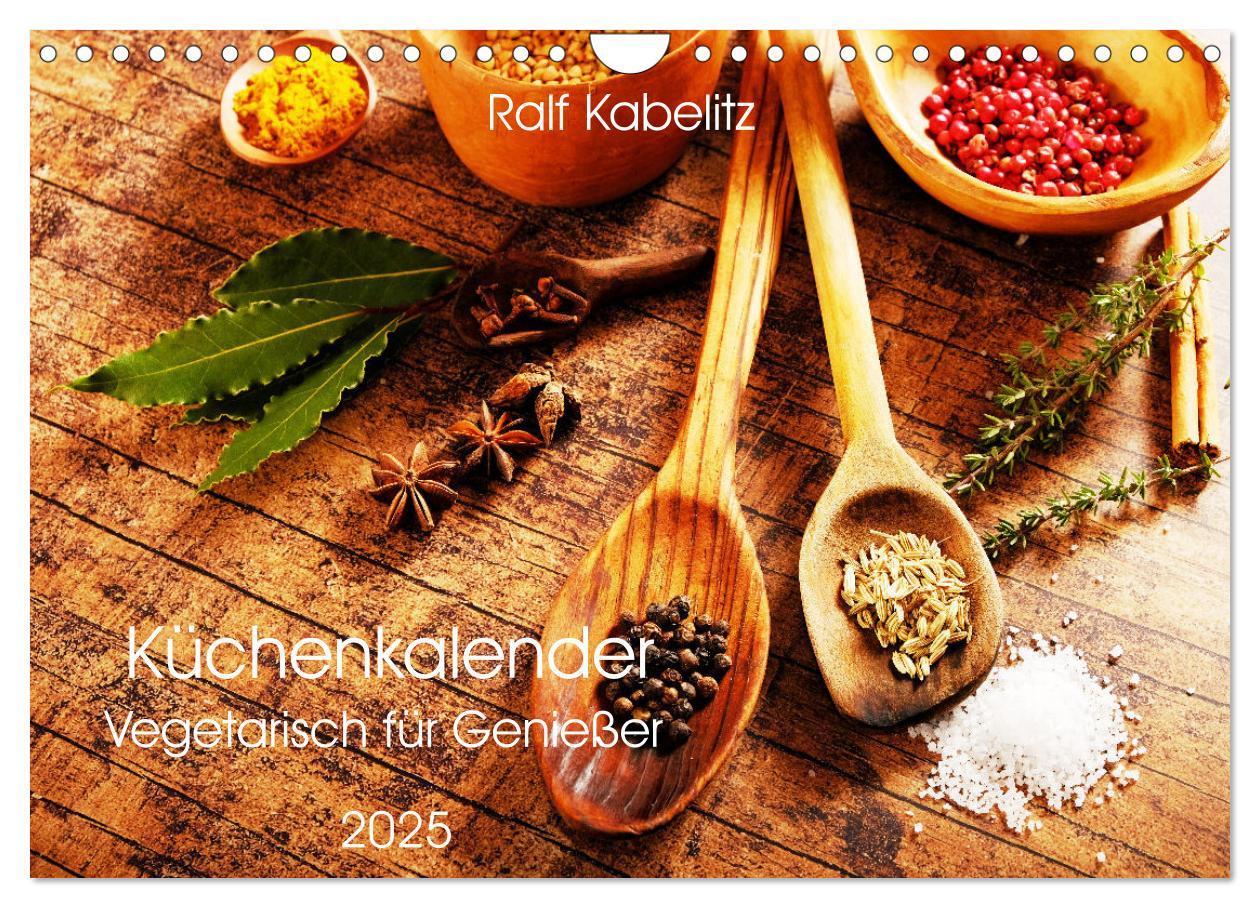 Cover: 9783383864810 | Küchenkalender Vegetarisch für Genießer 2025 (Wandkalender 2025 DIN...