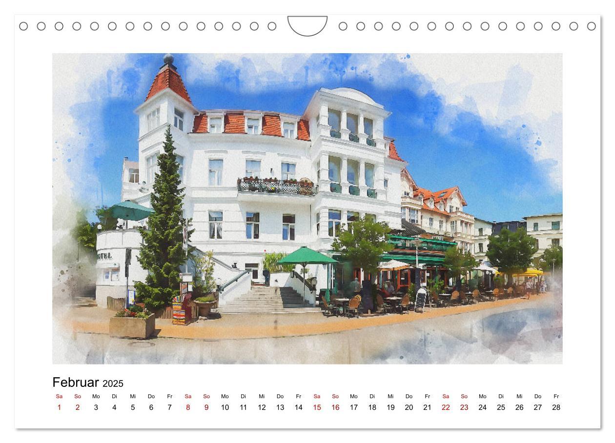 Bild: 9783435141753 | Ostsee Aquarelle (Wandkalender 2025 DIN A4 quer), CALVENDO...