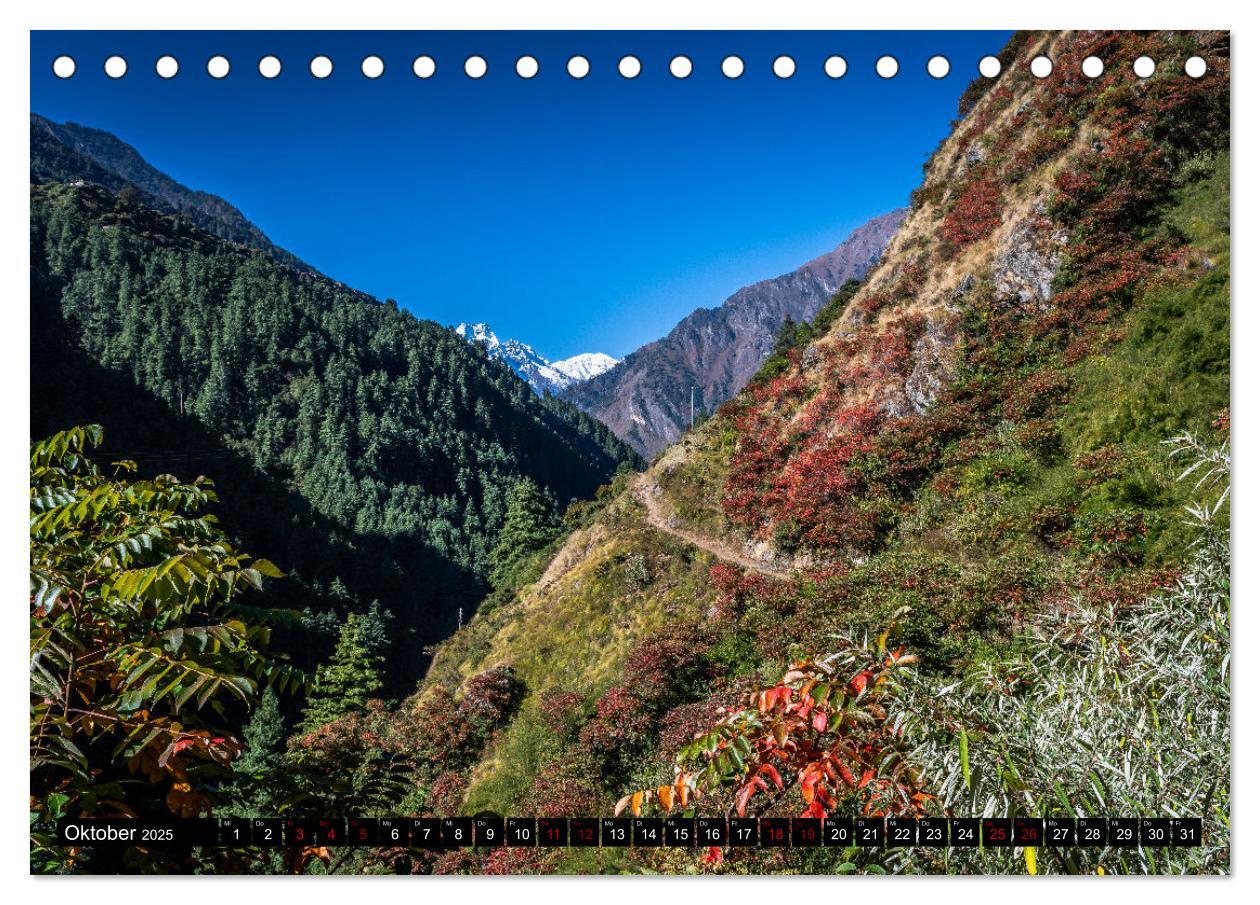 Bild: 9783383836428 | Nepal Tsum Valley - Tal des Glücks (Tischkalender 2025 DIN A5...