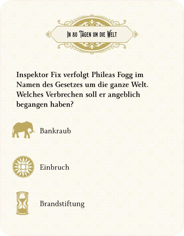 Bild: 9783649644705 | In 40 Fragen um die Welt - Das Quiz | Ein Jules-Verne-Quiz | Buch