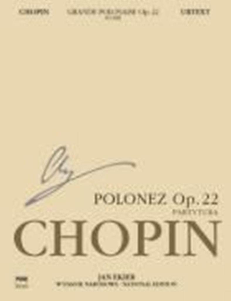 Cover: 9790901332874 | Grande Polonaise I E Flat Major Op 22 14B | National Edition | Chopin