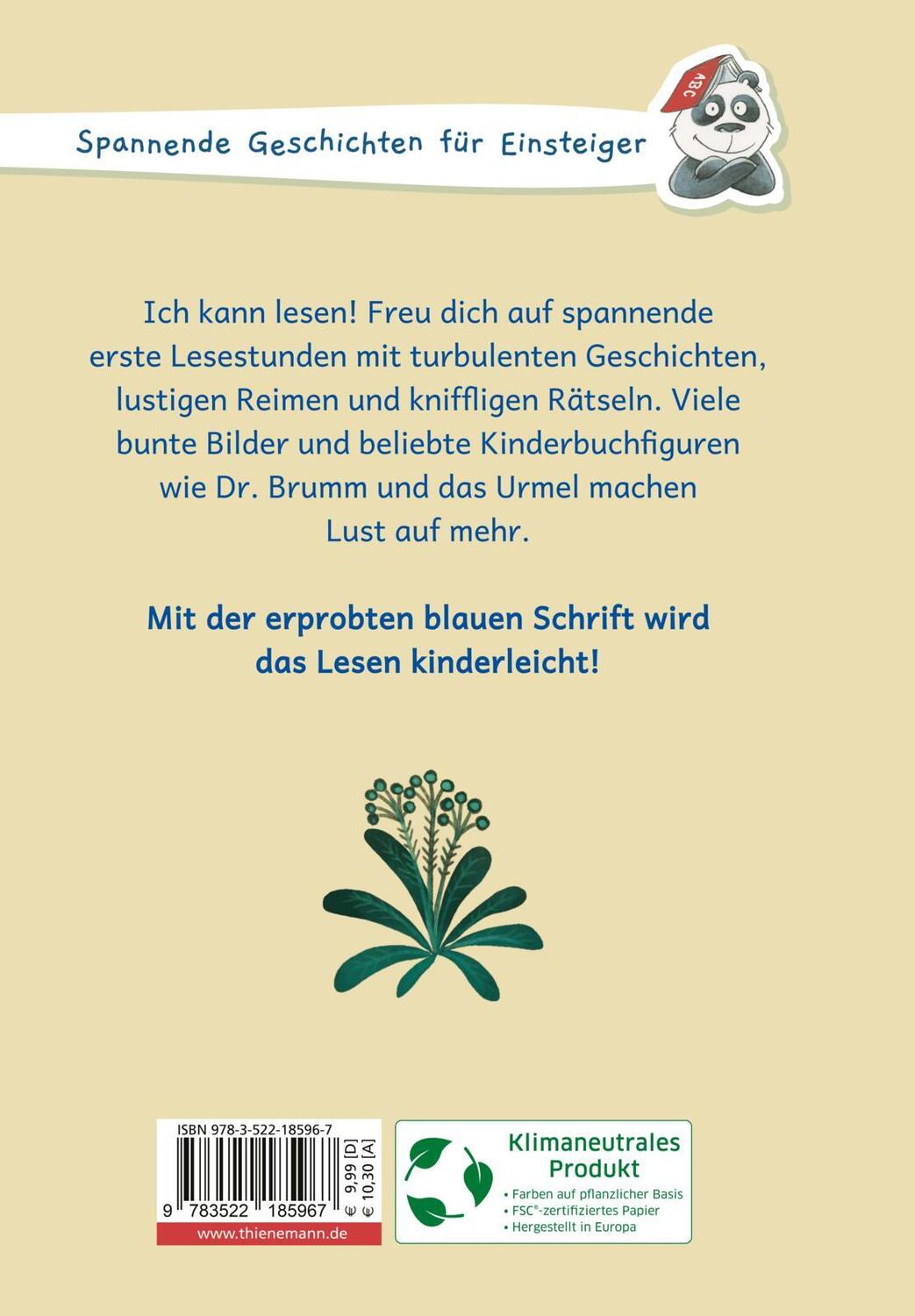 Rückseite: 9783522185967 | Ich kann lesen!: Kunterbunte Geschichten zum ersten Lesen | Dulleck