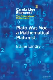 Cover: 9781009313780 | Plato Was Not a Mathematical Platonist | Elaine Landry | Taschenbuch