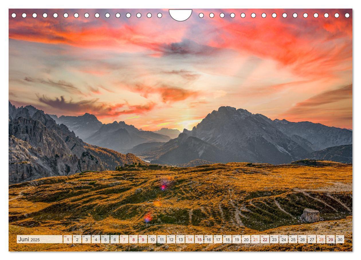 Bild: 9783383998072 | Bergwanderung Dolomiten rund um die Drei Zinnen (Wandkalender 2025...