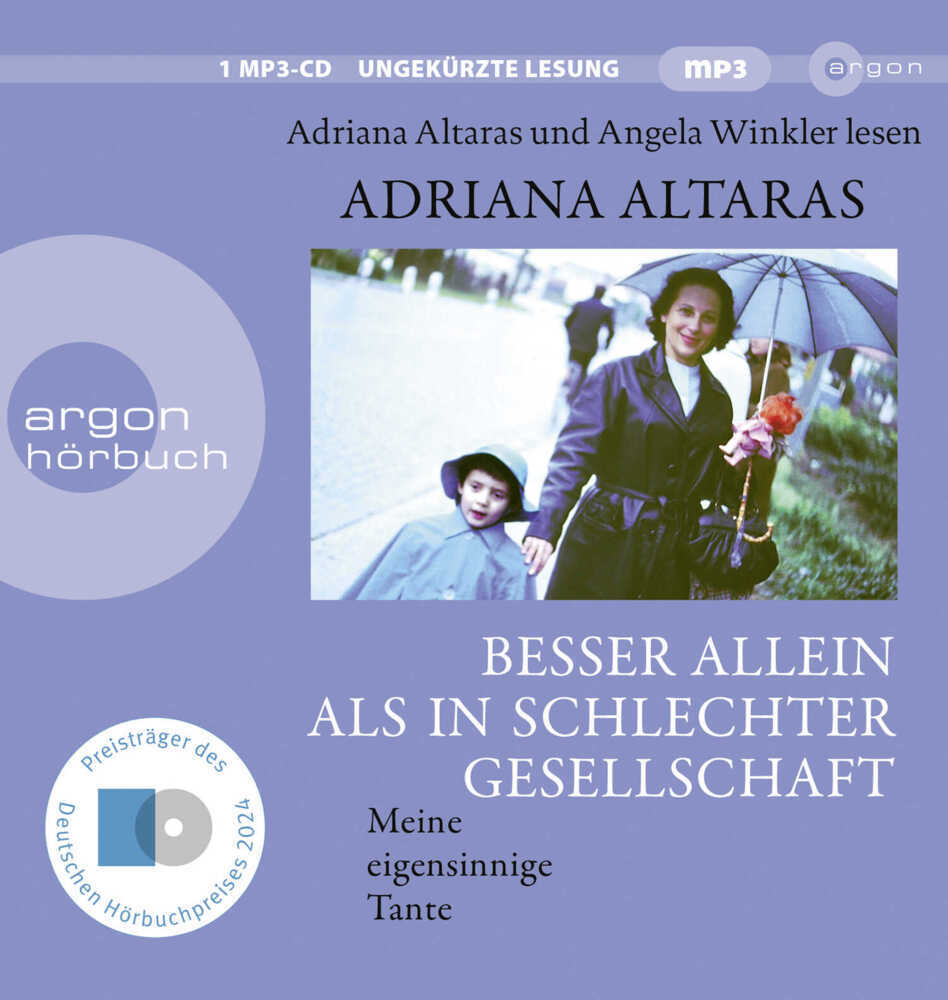 Cover: 9783839820384 | Besser allein als in schlechter Gesellschaft, 1 Audio-CD, 1 MP3 | CD