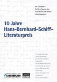 Cover: 9783936950700 | Landeshauptstadt Saarbrücken (Hrsg. ): 10 Jahre Hans-Bernhar | Deutsch