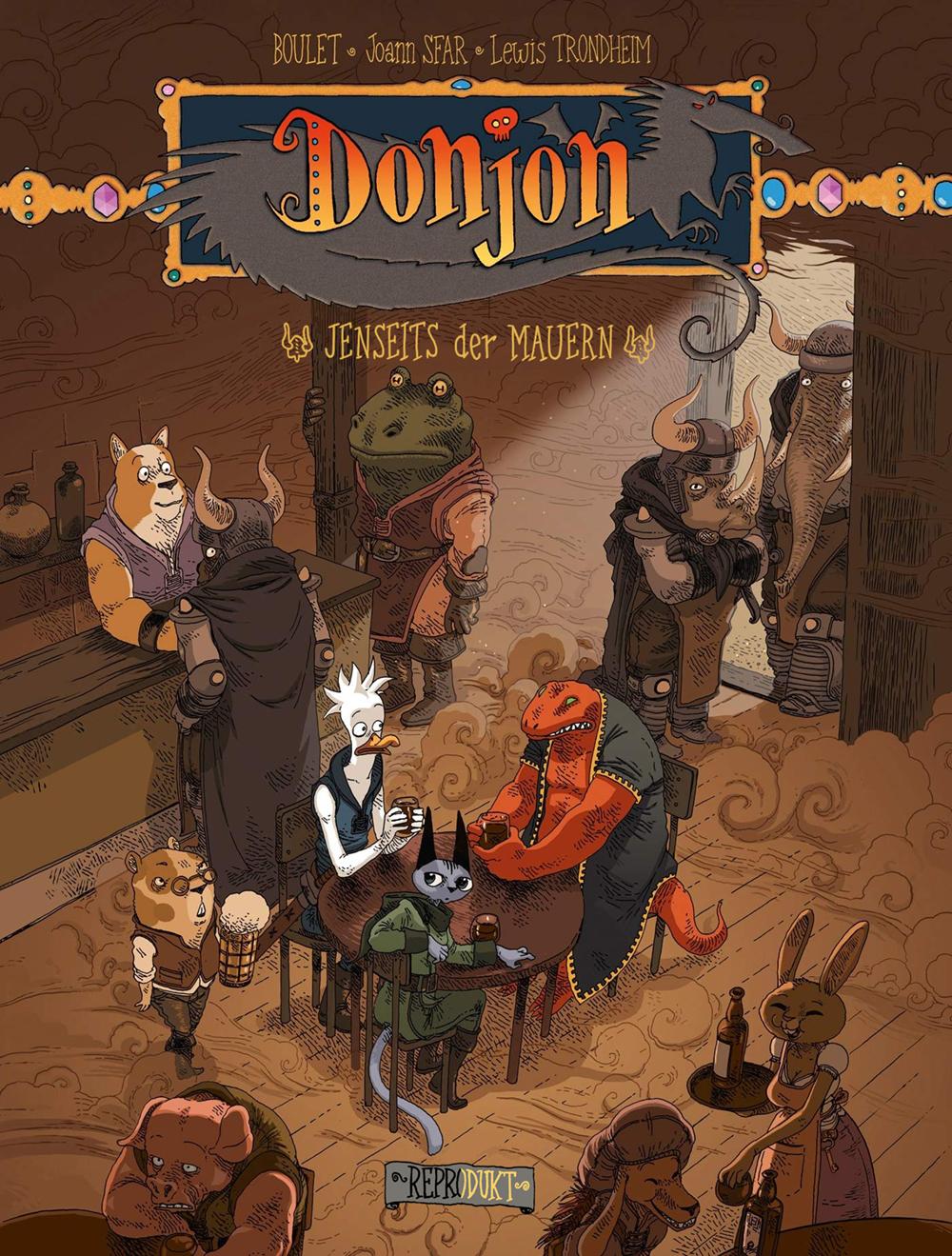 Cover: 9783956402296 | Donjon 7: Jenseits der Mauern | Joann Sfar (u. a.) | Taschenbuch