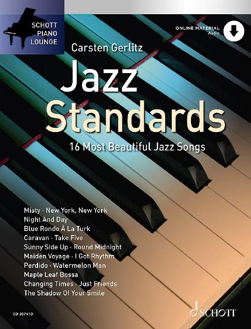 Cover: 9783795717285 | Jazz Standards | Carsten Gerlitz | Broschüre | Schott Piano Lounge