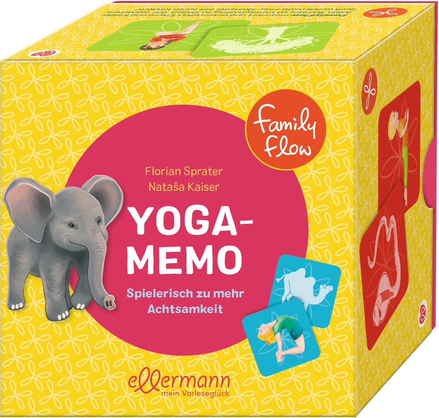 Cover: 4260688740384 | FamilyFlow. Yoga-Memo | Spielerisch zu mehr Achtsamkeit | Sprater